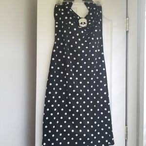 Deadly Dames Halter Wiggle Dress